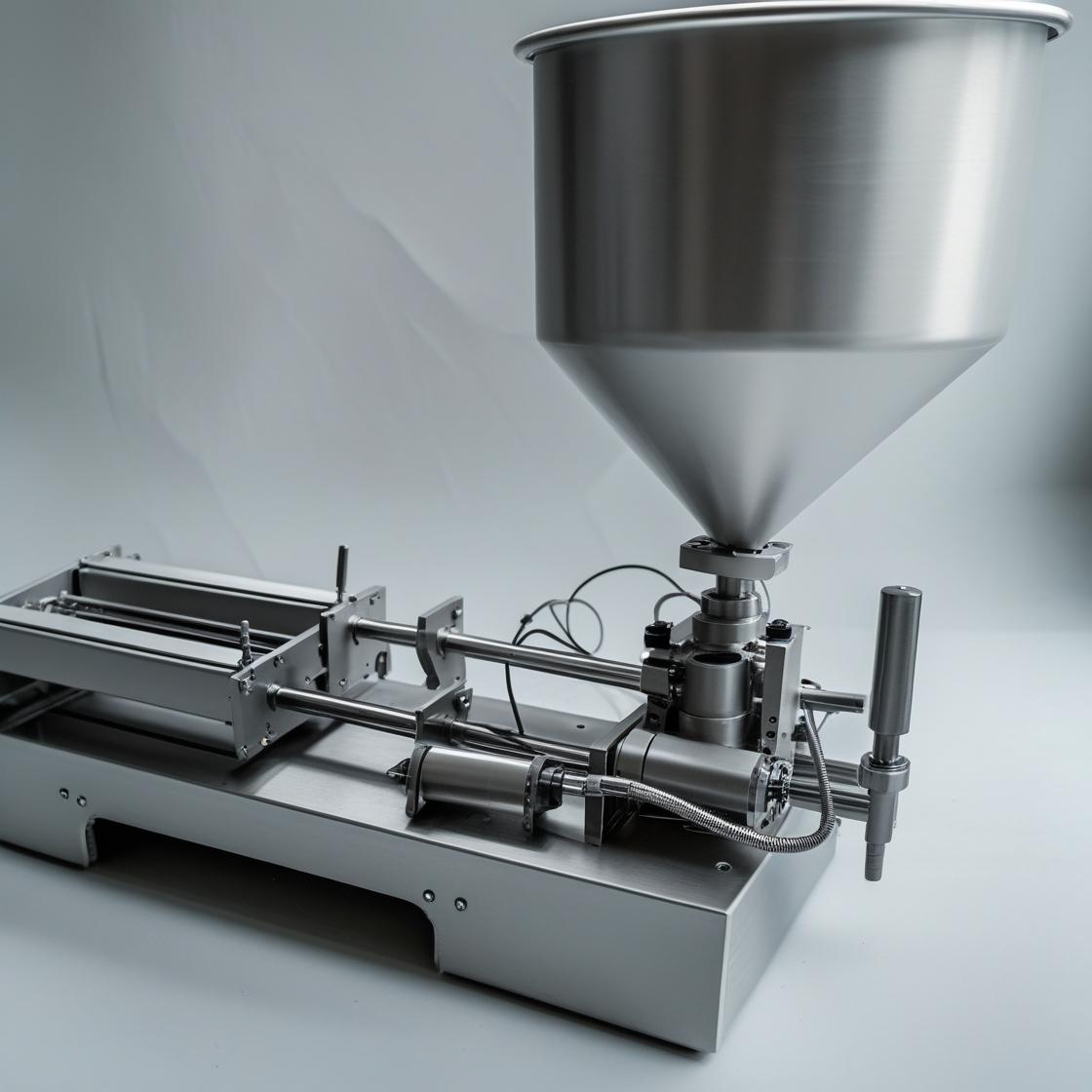Semi Automatic Table Top Pneumatic Cream Filling Machine