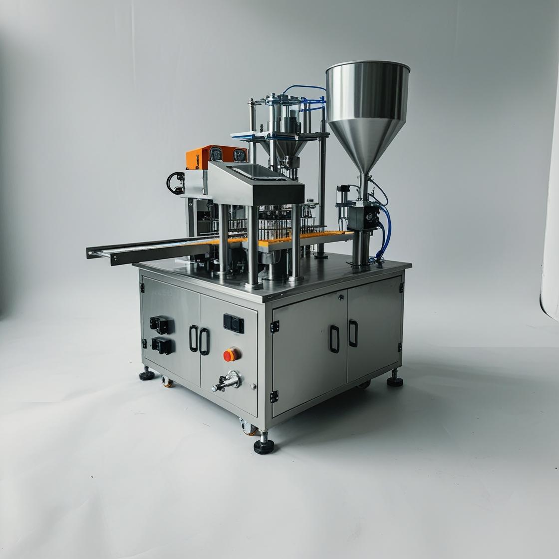 Minirotary  Tube Filling Sealing Machine